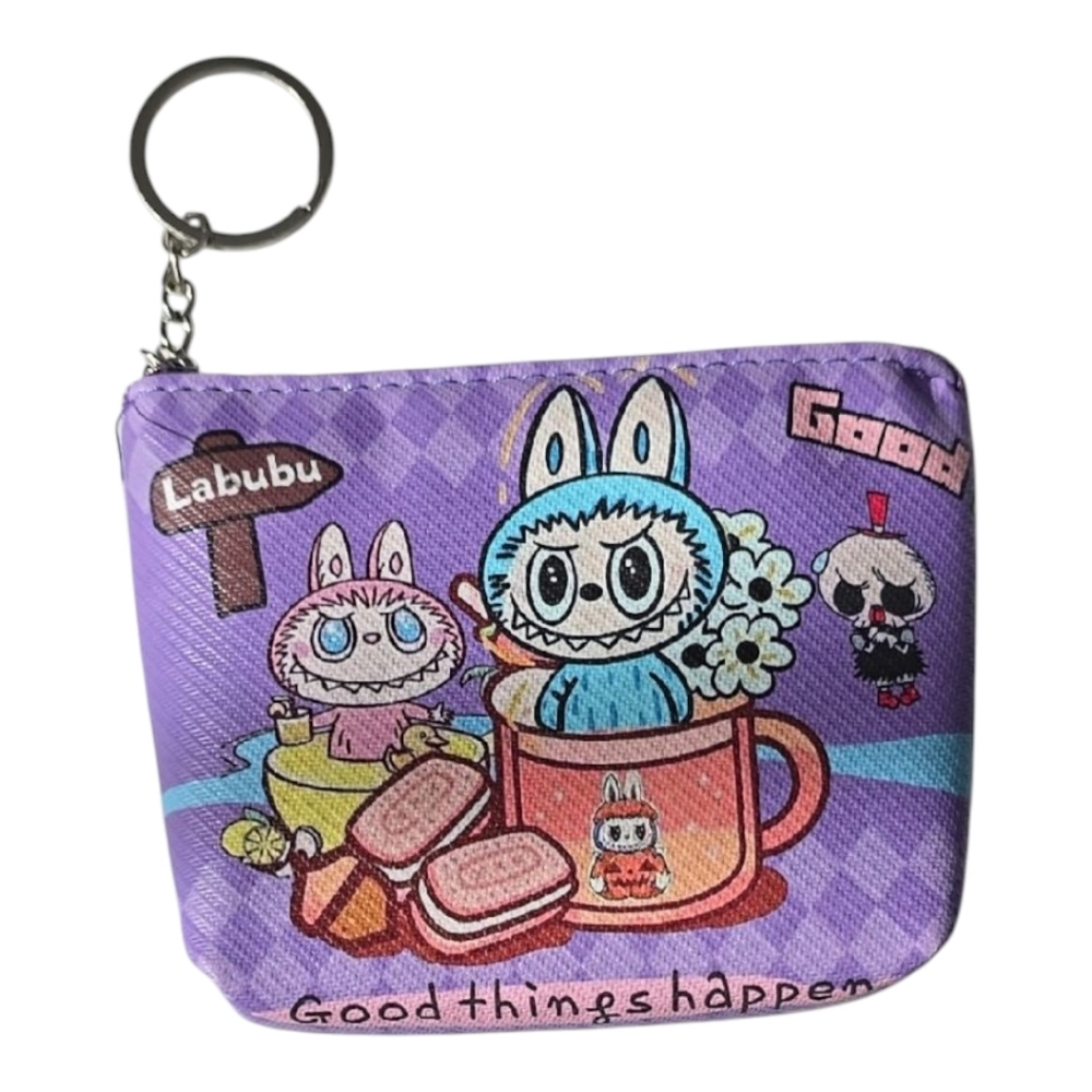 Labubu Keychain Coin Purse